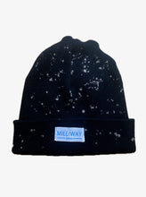 Lade das Bild in den Galerie-Viewer, Milliway Beanie schwarz tie-dye