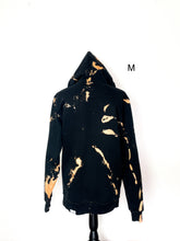 Lade das Bild in den Galerie-Viewer, Tie Dye Hoodie schwarz