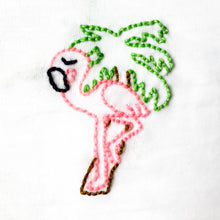 Lade das Bild in den Galerie-Viewer, Handbesticktes Bio-Baumwollshirt weiß