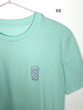 Lade das Bild in den Galerie-Viewer, Handbesticktes Dubbeglas Bio-Baumwollshirt
